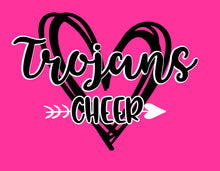 Load image into Gallery viewer, MTF Cheerleading Heart Design