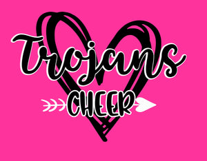 MTF Cheerleading Heart Design