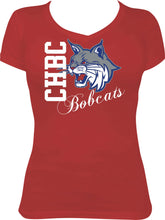 Load image into Gallery viewer, CHBC Bobcats Ladies Vneck