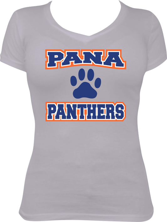 Pana Panthers Ladies Vneck
