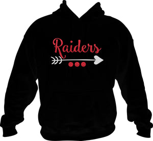 Raiders Arrow Glitter