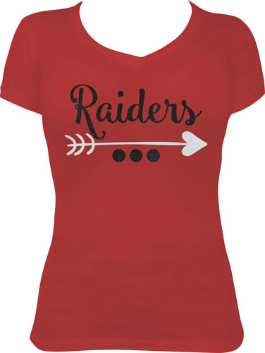 Raiders Arrow Glitter