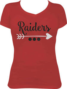 Raiders Arrow Glitter