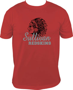 Sullivan Redskins Head