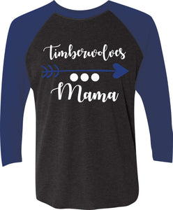 Timberwolves Mama Long Sleeve & Hoodie